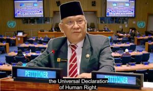 Wilson Lalengke di Perserikatan Bangsa Bangsa