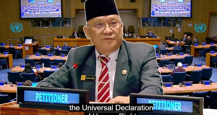 Wilson Lalengke di Perserikatan Bangsa Bangsa