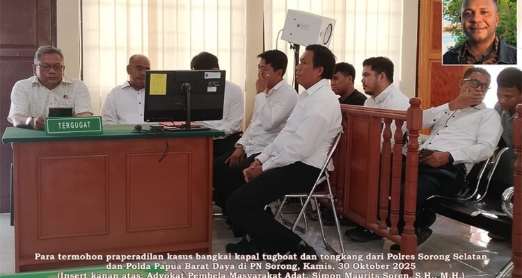 Polres Sorong Selatan dan Polda Papua Barat Daya Digugat Praperadilan