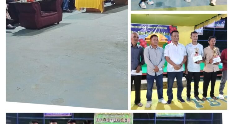 Tournamen Bola Volly ke 13 di Desa Bukit Belah